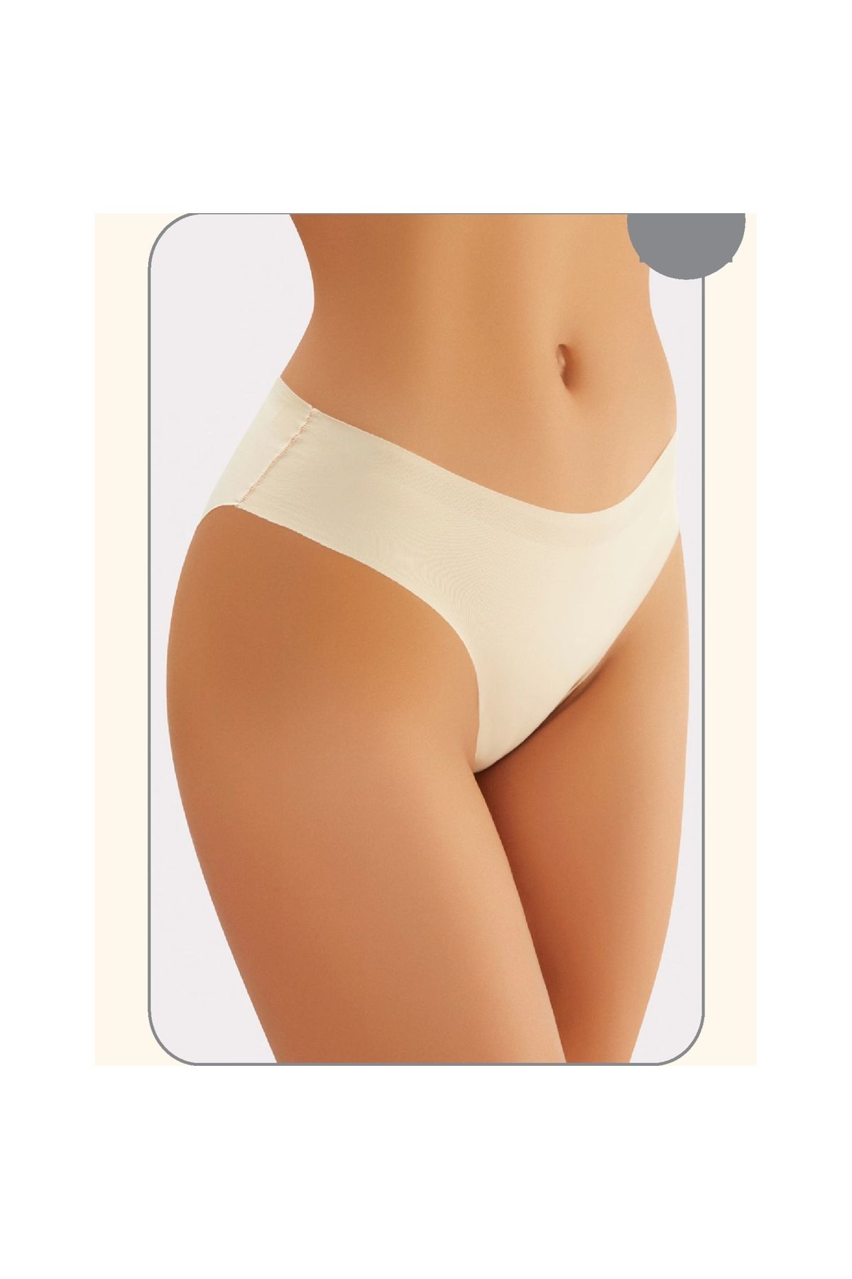 Narnuga MİRAXX Miss Flex Ten Lazer Kesim Midi Slip Külot 6008