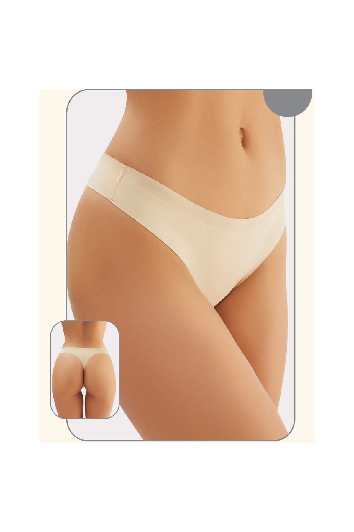 Narnuga MİRAXX Miss Flex Ten Lazer String Tanga Külot 6010