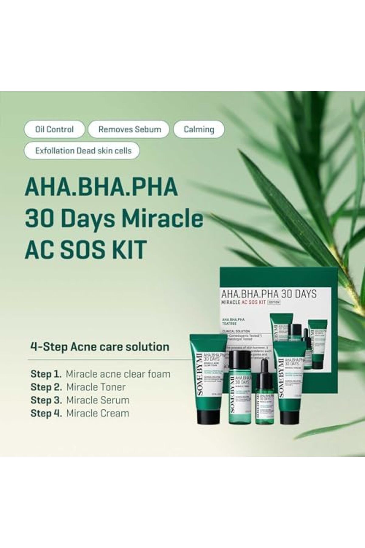 Some By Mi-Miracle AC SOS 30 Day Kit - AHA BHA PHA by Some By Mi 6