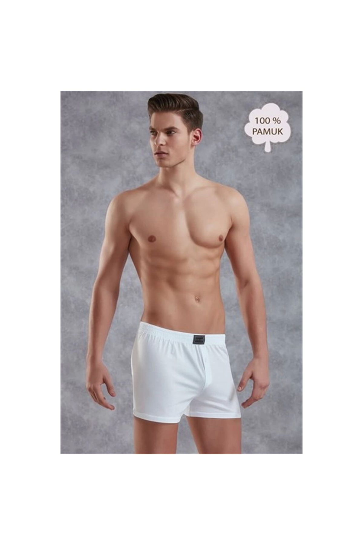 Narnuga Erkek Pamuk Battal Boy Boxer 1511P