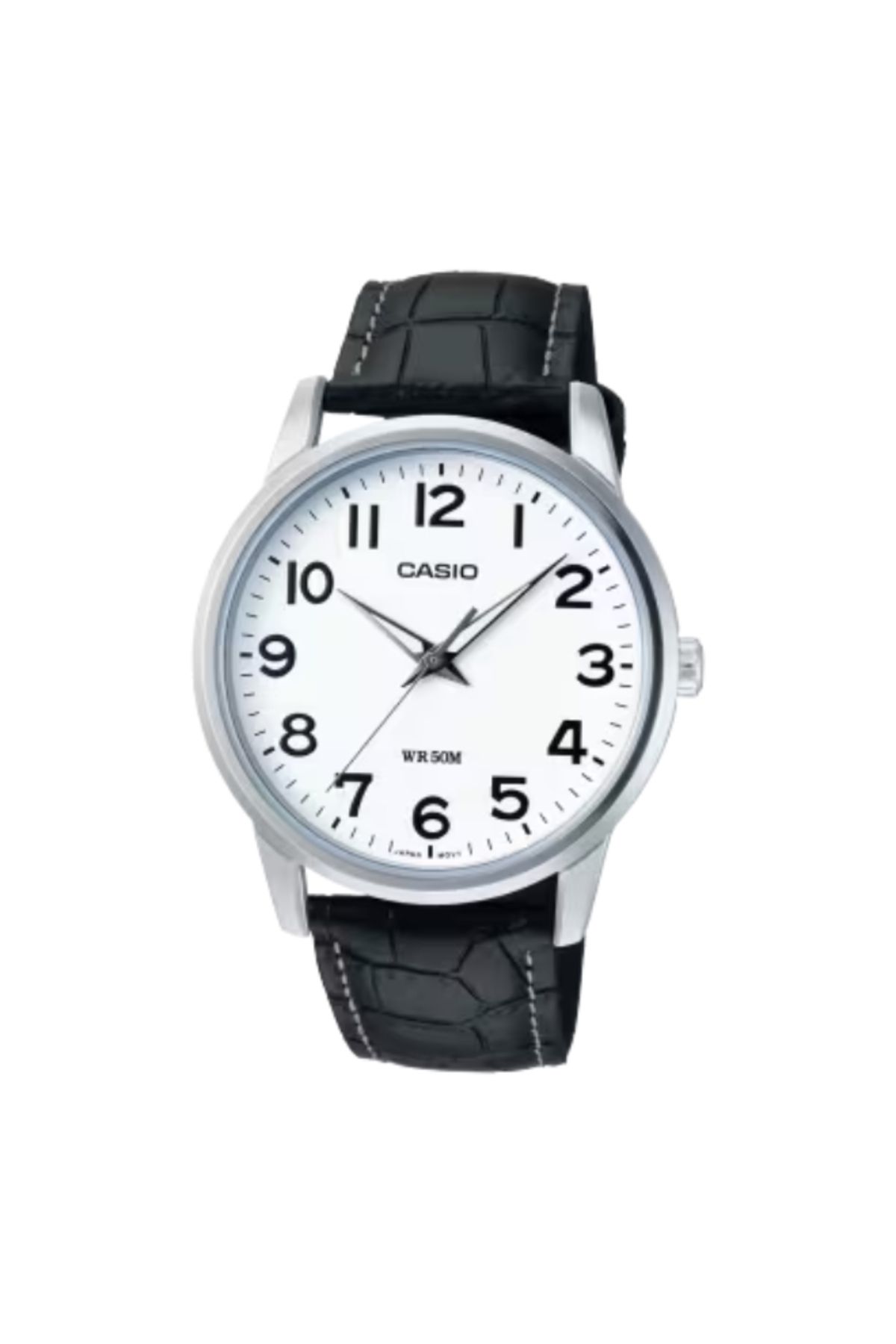 Casio-CASIO Men's Analog White Dial Watch - MTP-1303L-7B 1