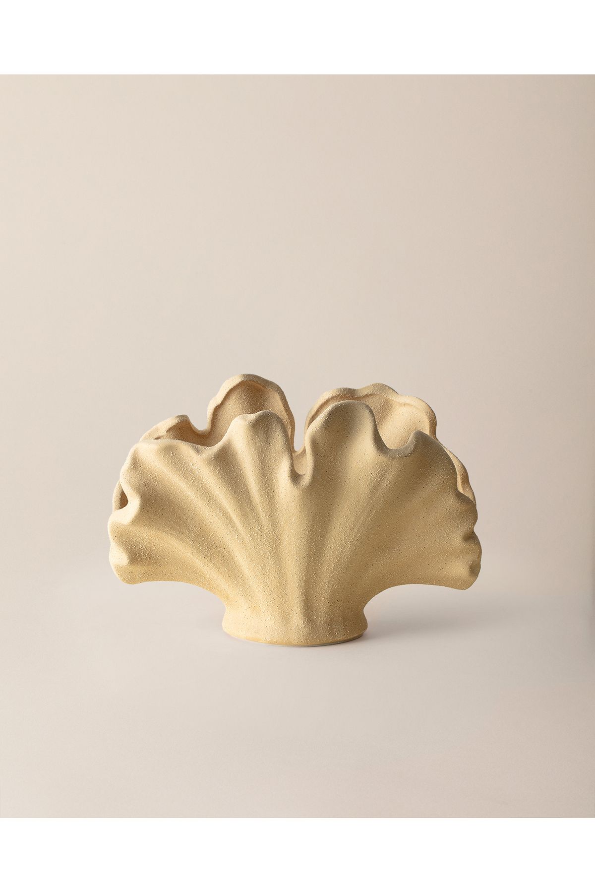 Madame Coco Shelly Vazo - 25 CM - Bej