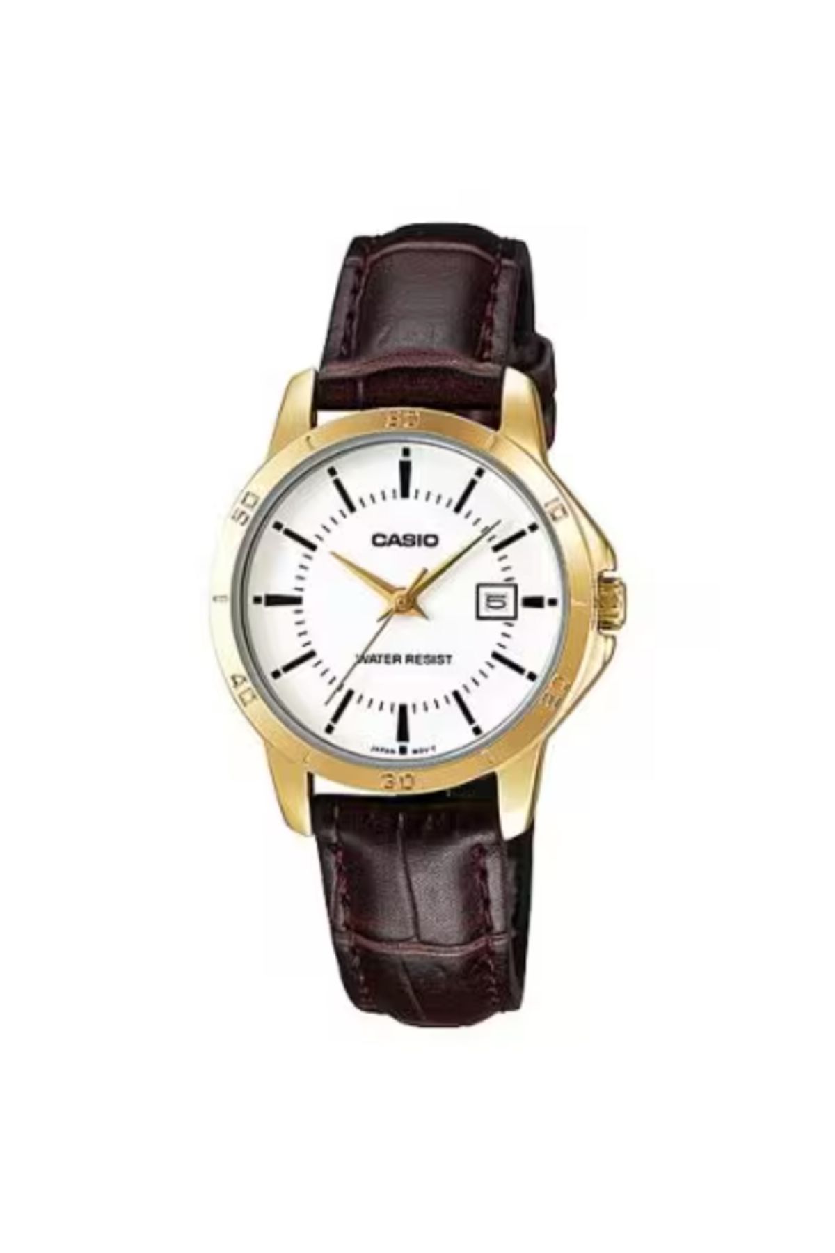 Casio-CASIO Men's Analog White Dial Watch - MTP-V004GL-7A 1
