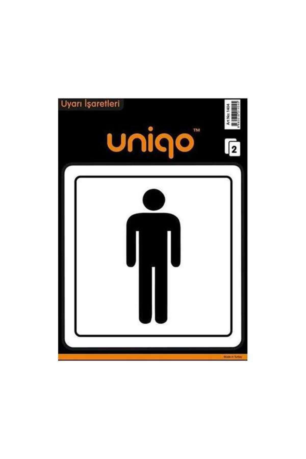 CREA Uniqo Uyarı Etiketi Erkek WC Figürü