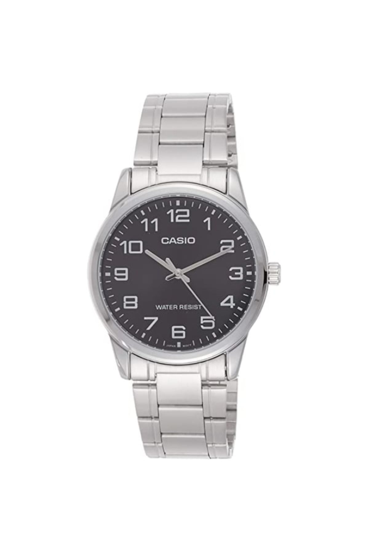Casio-CASIO Men's Analog Black Dial Watch - MTP-V001D-1B 1