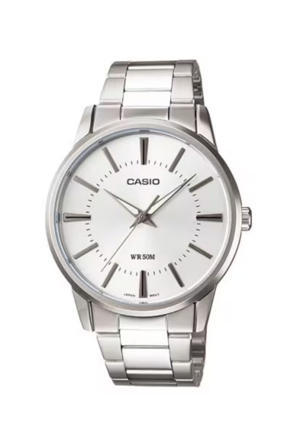 Casio-CASIO Men's Analog White Dial Watch - MTP-1303D-7A 1