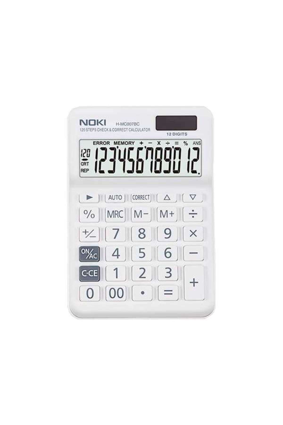 Noki Hesap Makinesi Beyaz H-MC007BN