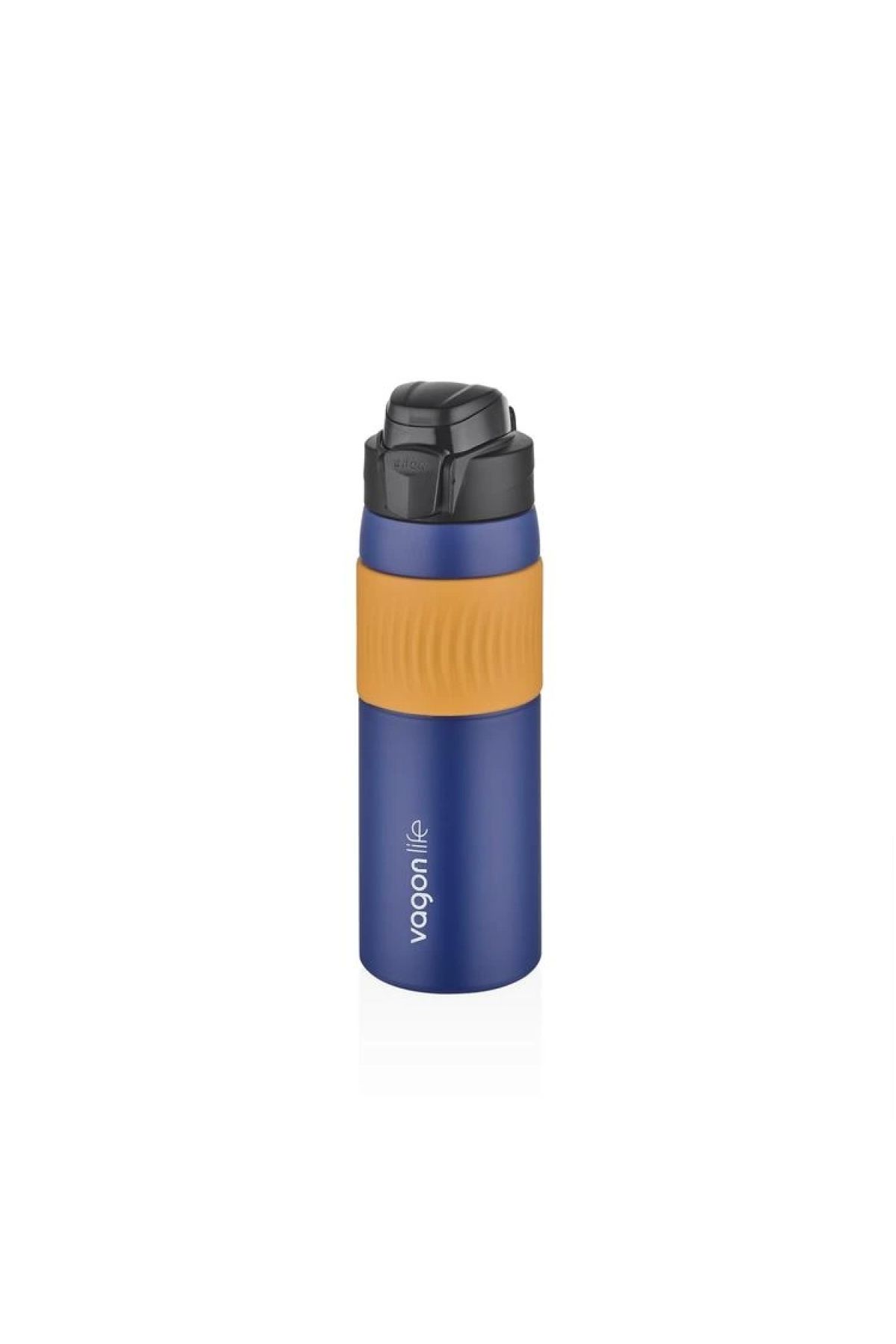 Vagonlife VAGONLİFE KİLİTLİ ÇELİK MATARA 031 580ML NAVY BLUE