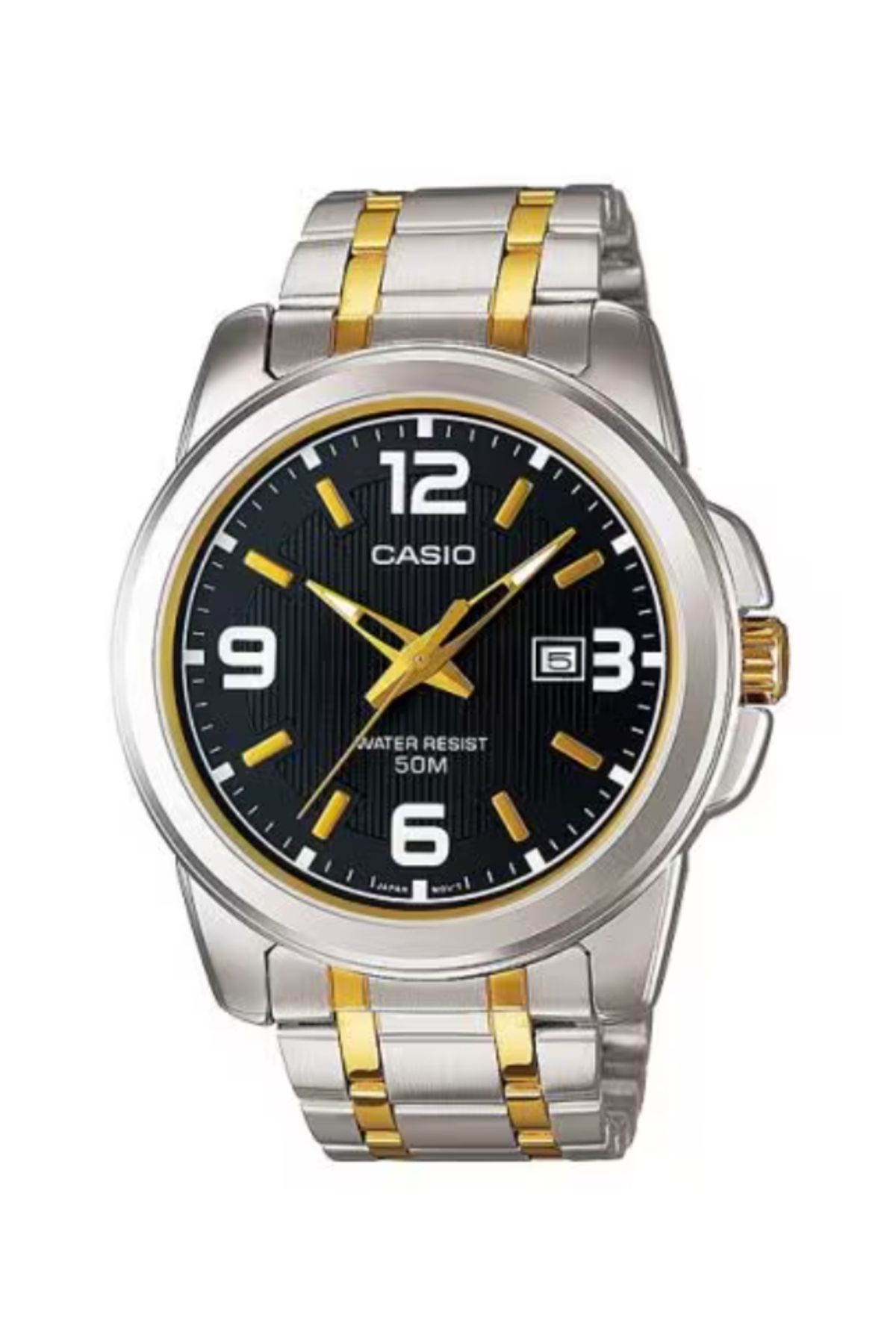 Casio-CASIO Women's Analog White Dial Watch - LTP-1314SG-1A 1