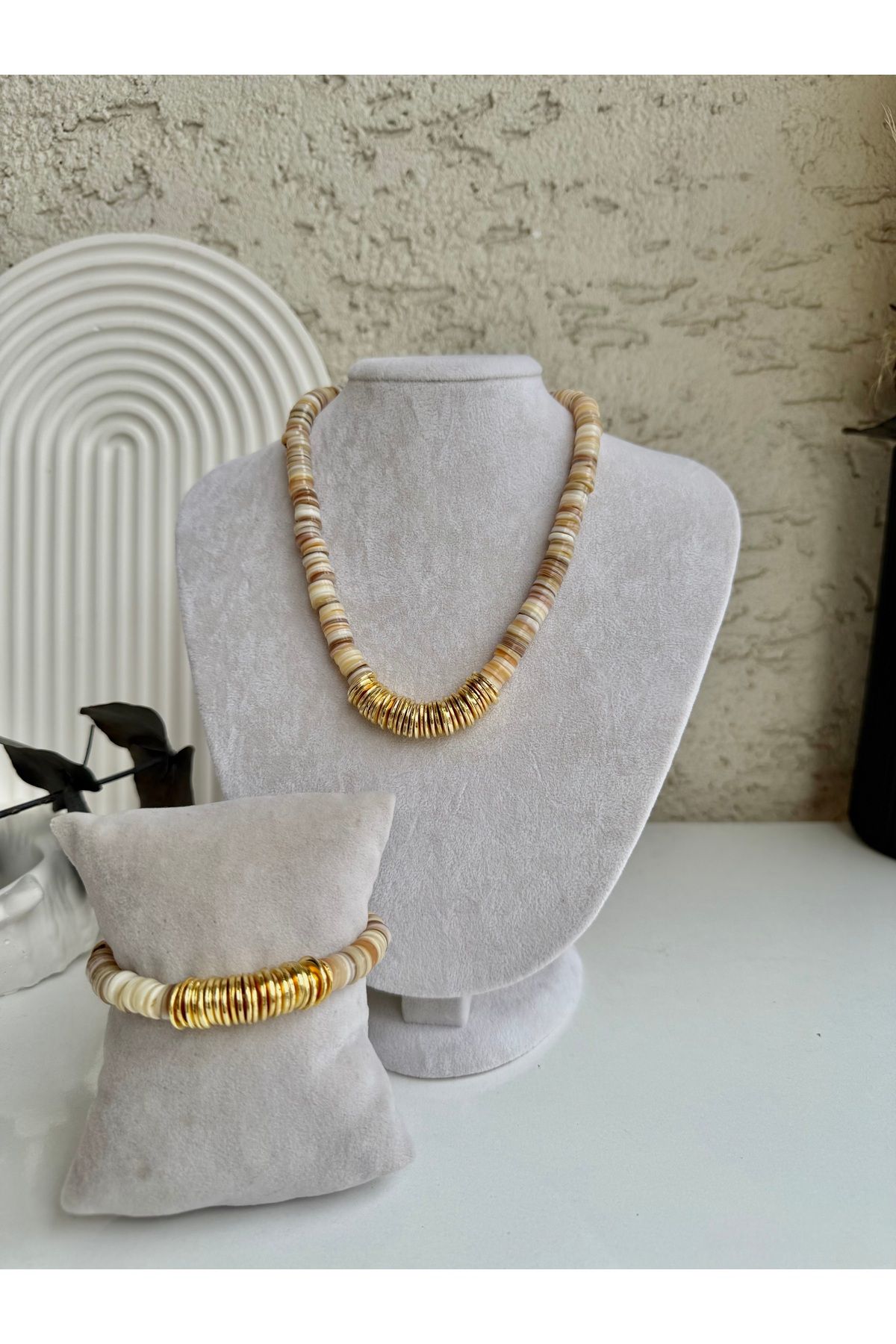 LUXURY JEWELRY Doğal Taşı Toprak Bileklik