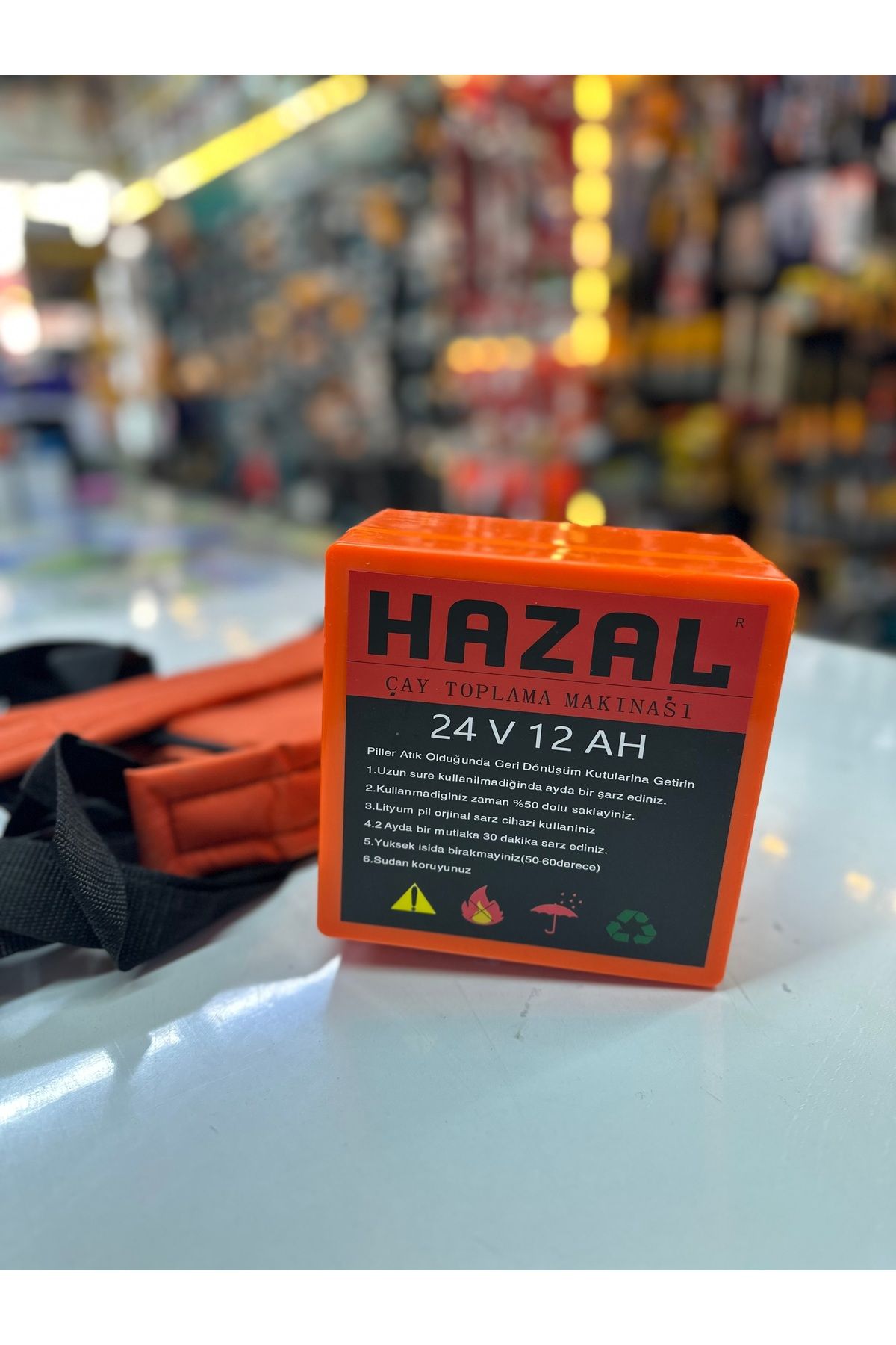 HAZALL HAZAL 12 amper akü çanta dahil