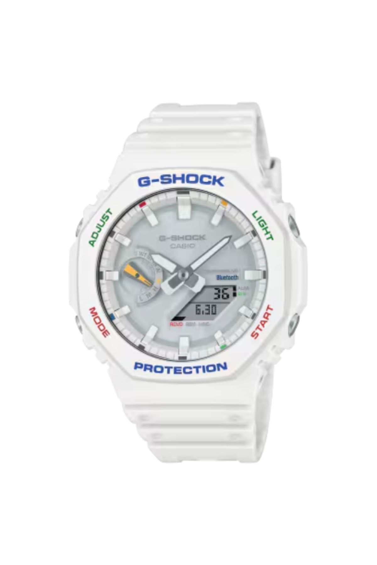 G-SHOCK-G-SHOCK Men's Analog-Digital White Dial Watch - GA-B2100FC-7ADR 1