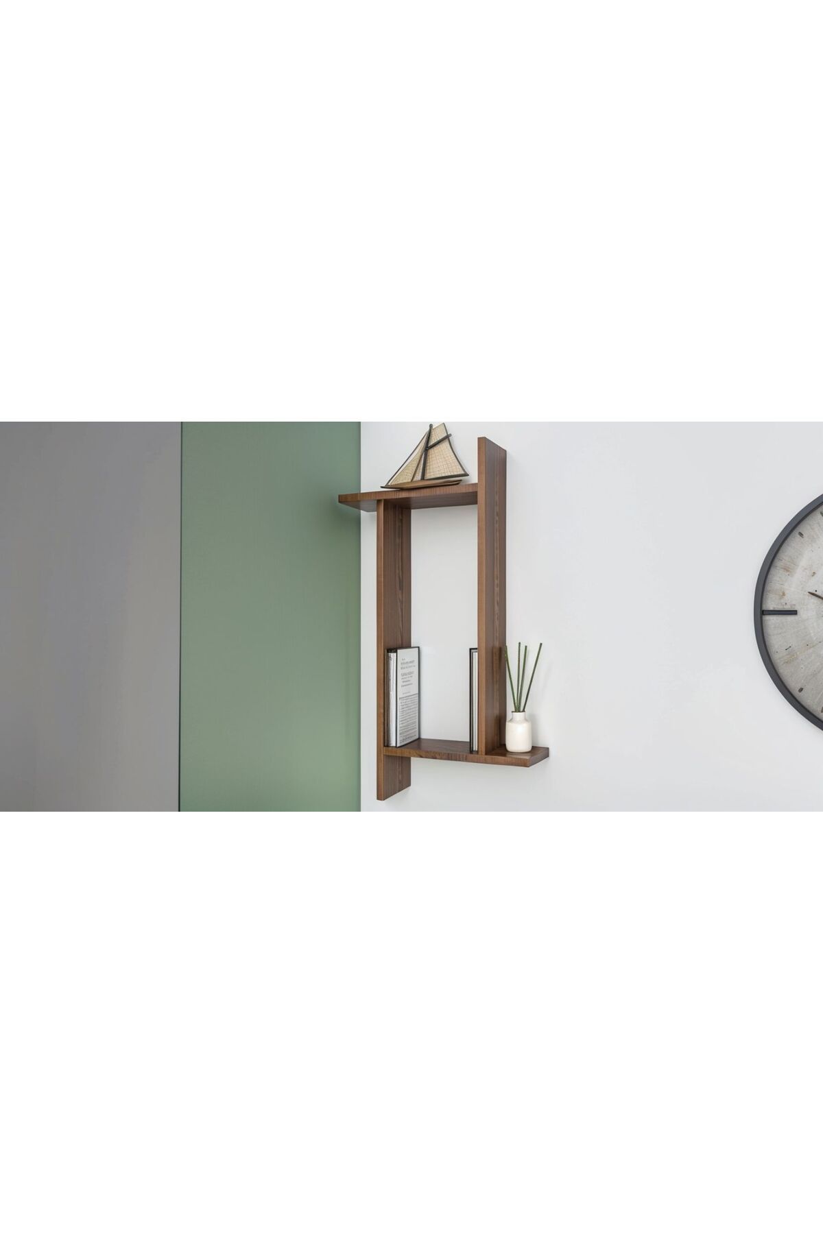 Home Modern Duvar Rafı - Duvar Kitaplığı - Dekoratif Kitaplık-Duvar Süsleme
