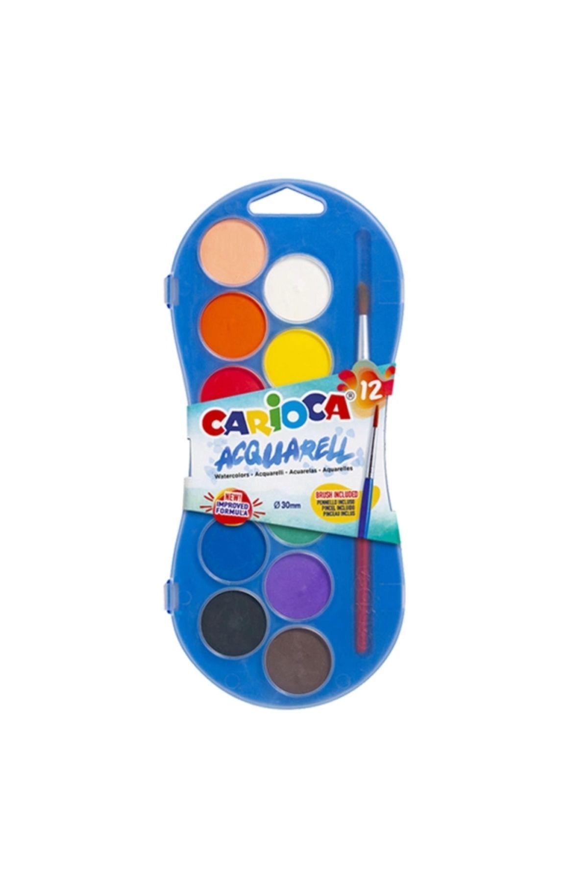 CARIOCA Sulu Boya 30 Mm 12 Renk 42404