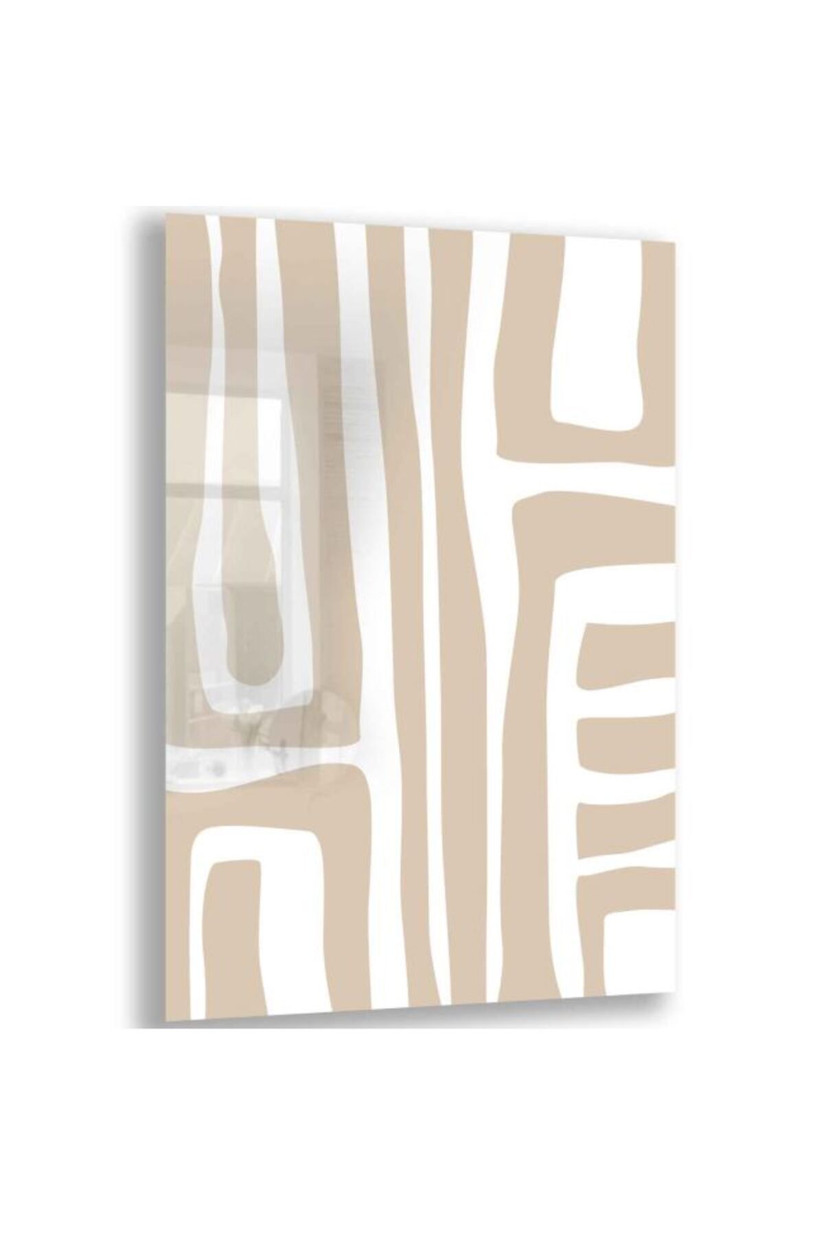 Domovit Klasik Bohem Cam Tablo - Dikey Motif 02-002