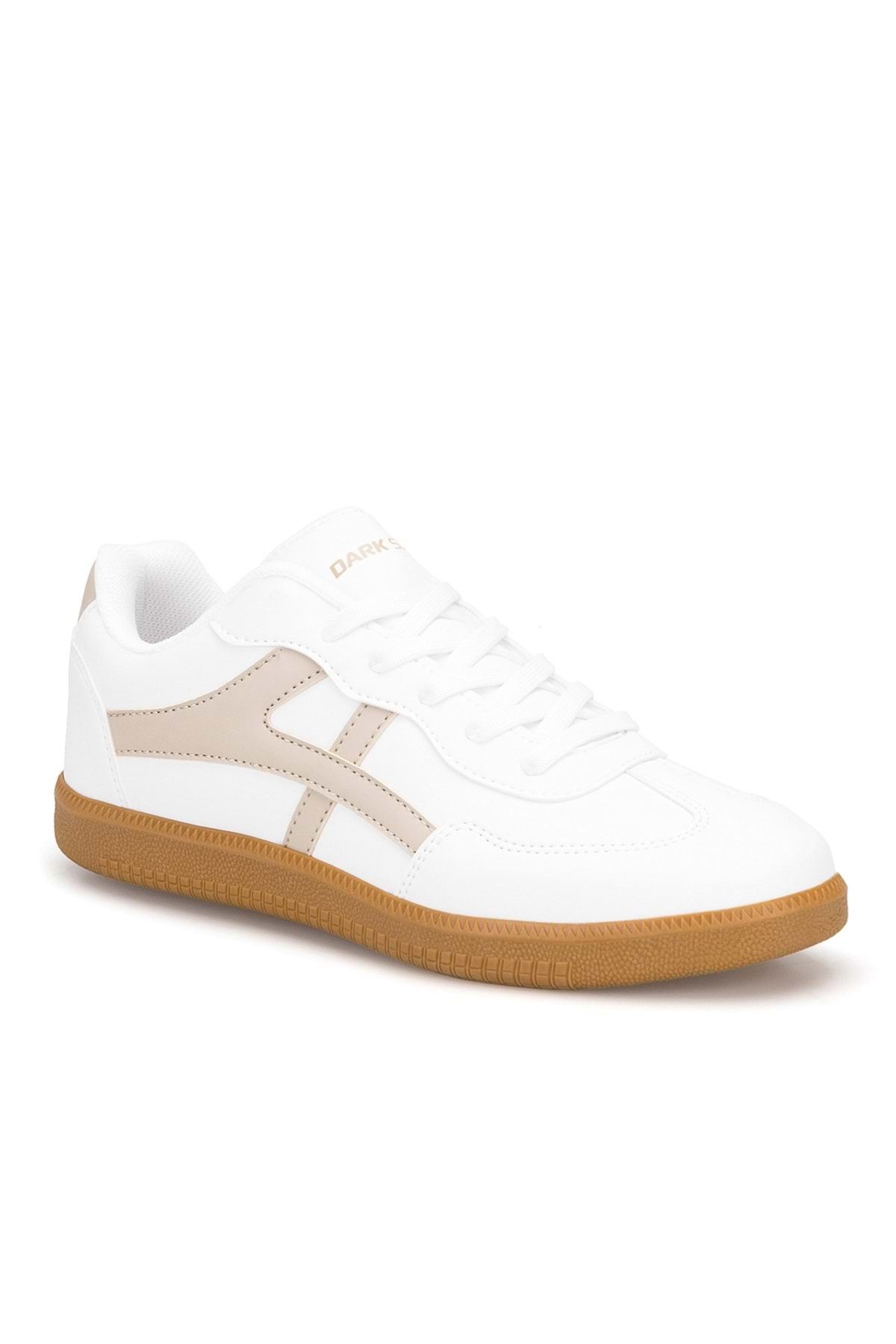 DARK SEER DS Ruby Beyaz Taba Kadın Sneaker