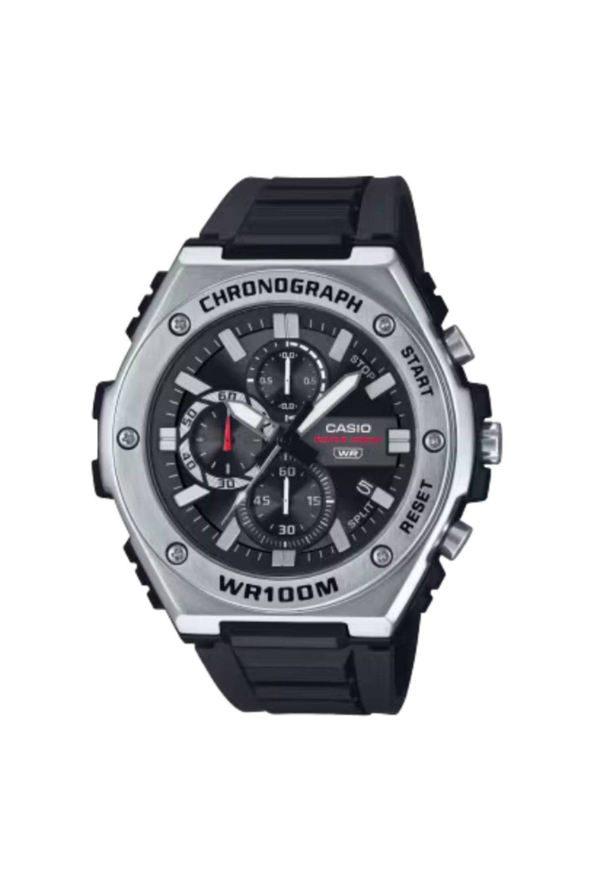 Casio-CASIO Men's Analog Grey Dial Watch - MWA-300H-1AVDF 1