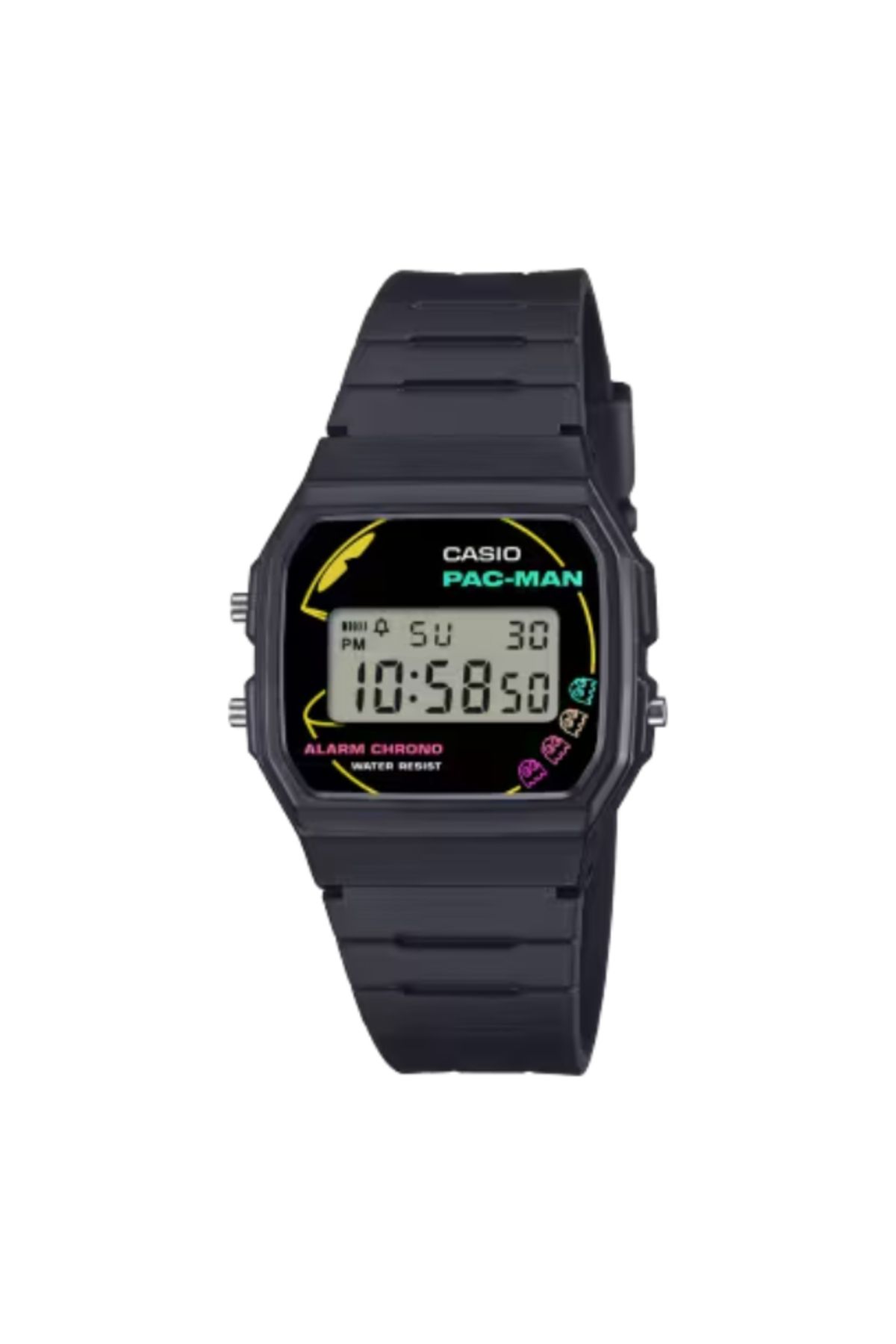 Casio-CASIO Men's Digital Grey Dial Watch - F-91WPC-1ADR 1