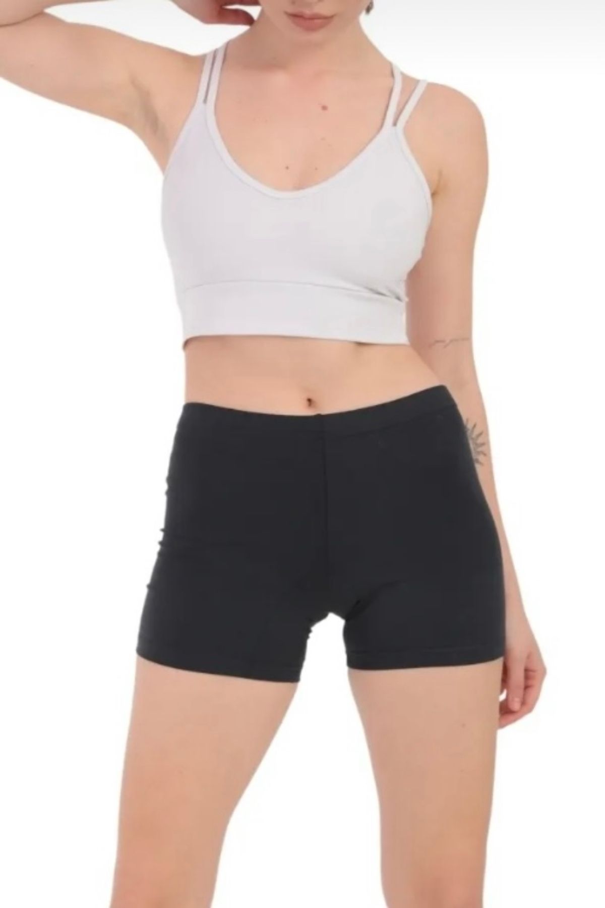 bb butik basic Poliamid Şort Tayt ST4909