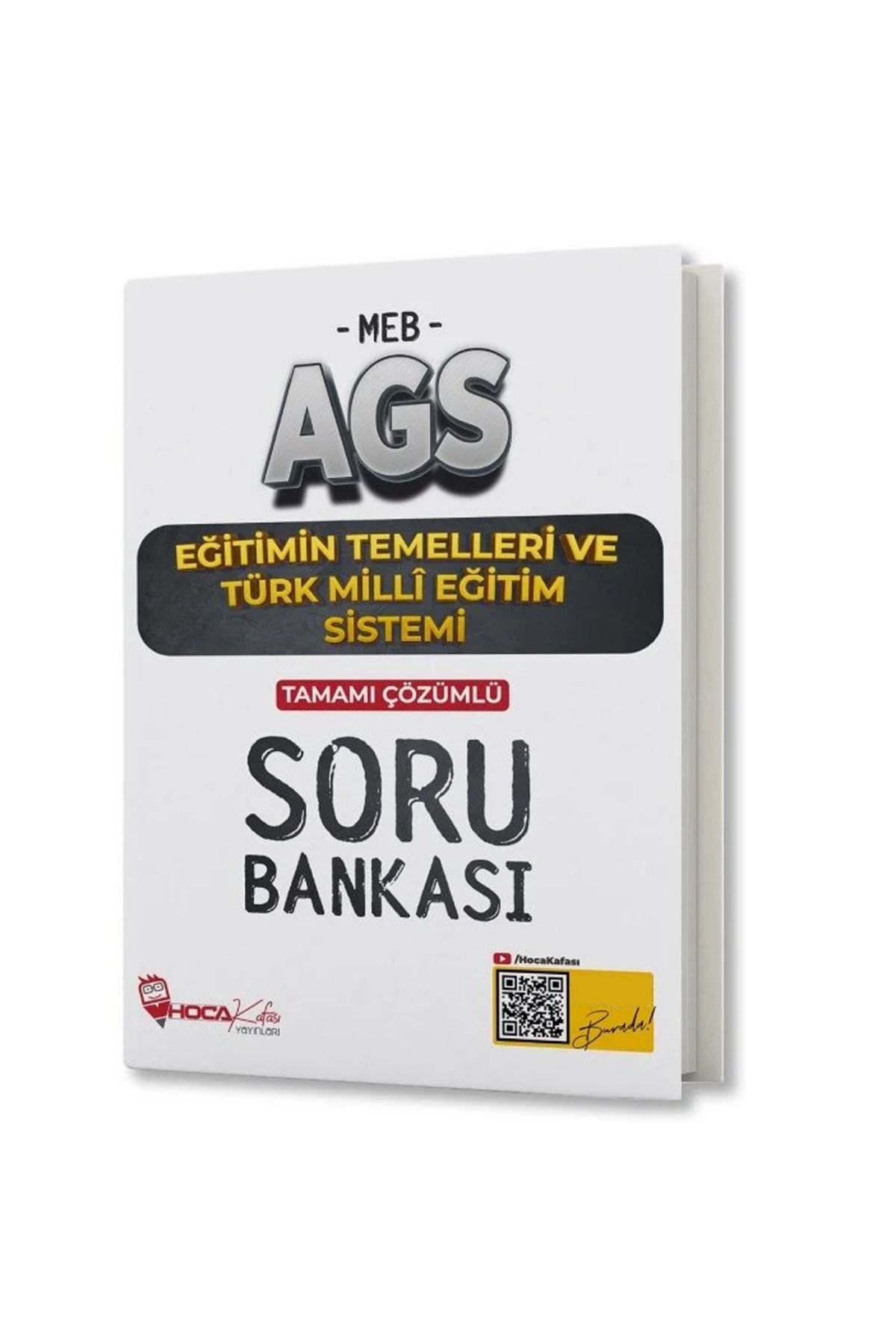 Hoca Kafası Yayınları Hoca Kafası 2025 MEB-AGS Eğitimin Temelleri ve Türk Milli Eğitim Sistemi Soru Bankası Çözümlü Hoca K