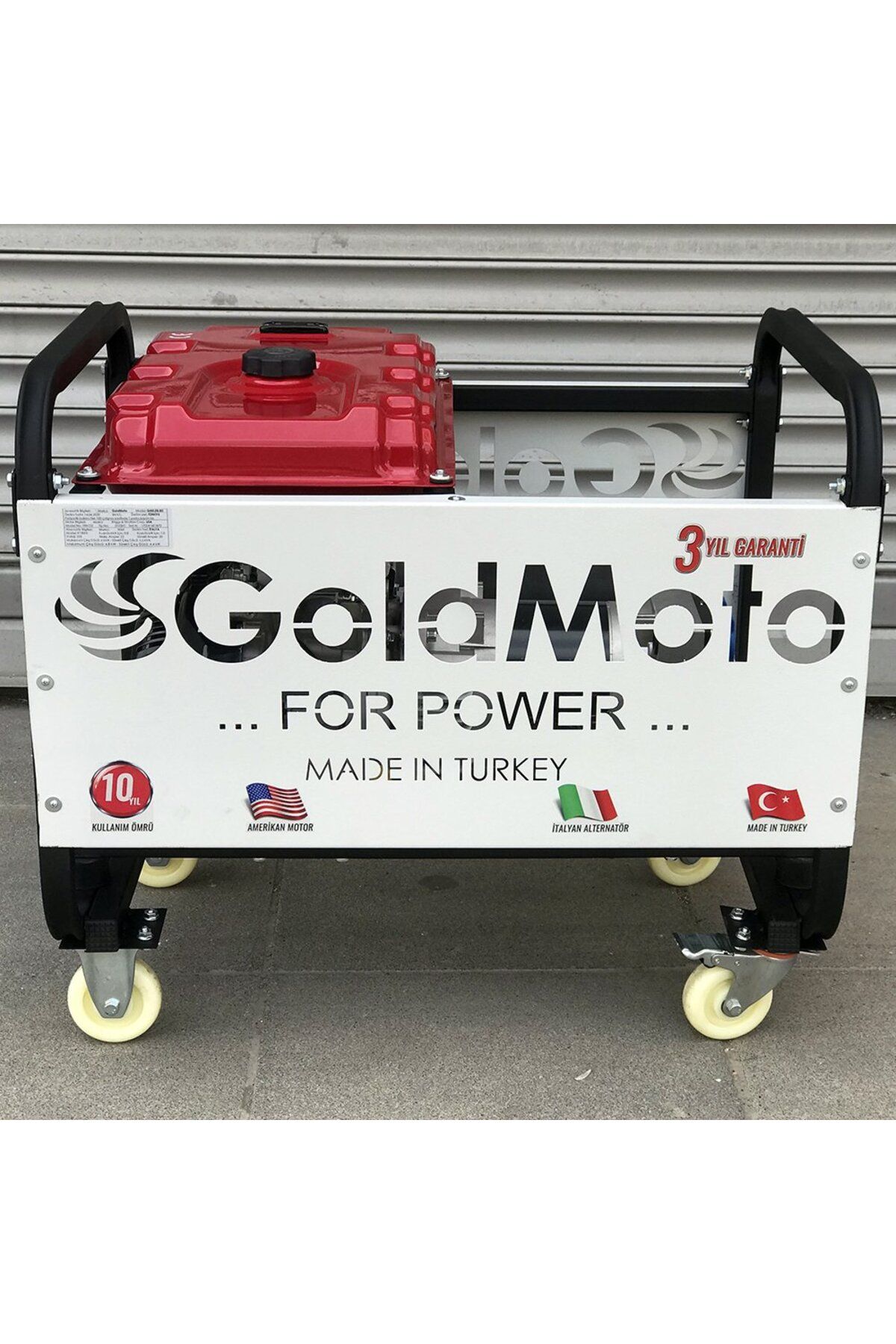 gold moto Pensa Jeneratör PM5.5BJBS Benzinli Jeneratör 5.9kVA Monofaze