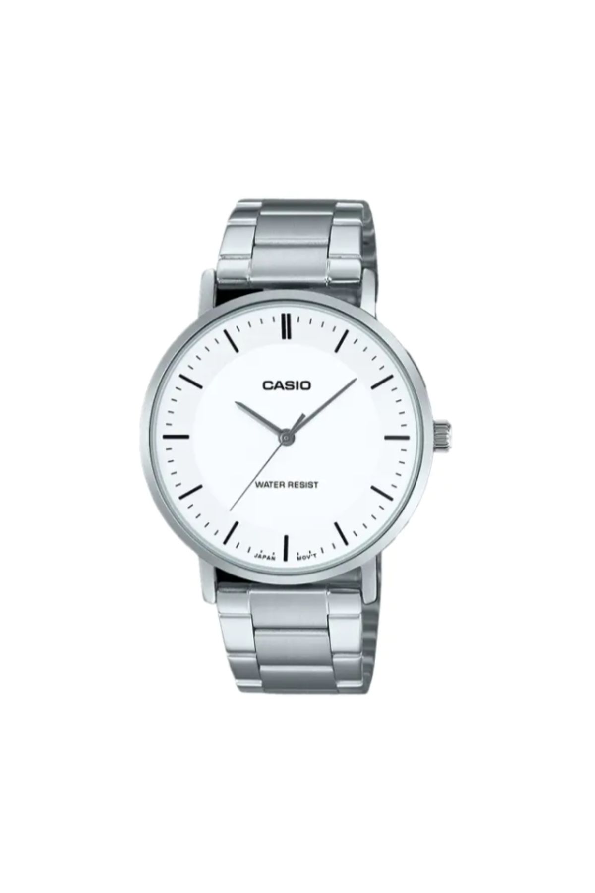 Casio-CASIO Men's Analog White Dial Watch - MTP-VT04D-7EDF 1