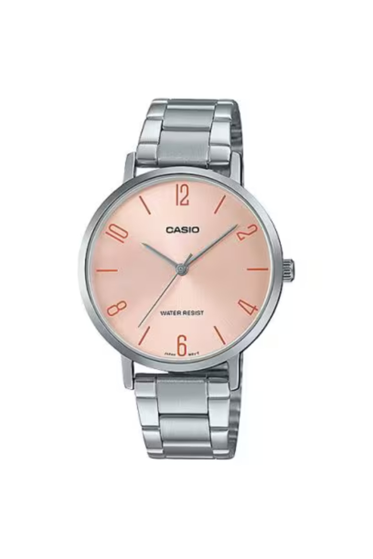 Casio-CASIO Women's Analog Rose Gold Dial Watch - LTP-VT01D-4B2UDF 1
