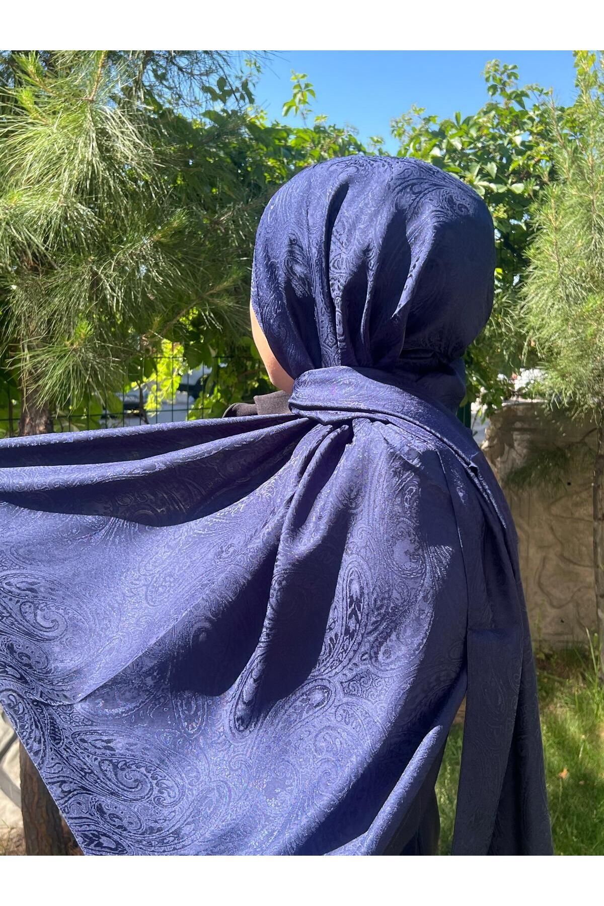 Organic Scarfs Madame Polo- İpeksi Jakarlı Şal