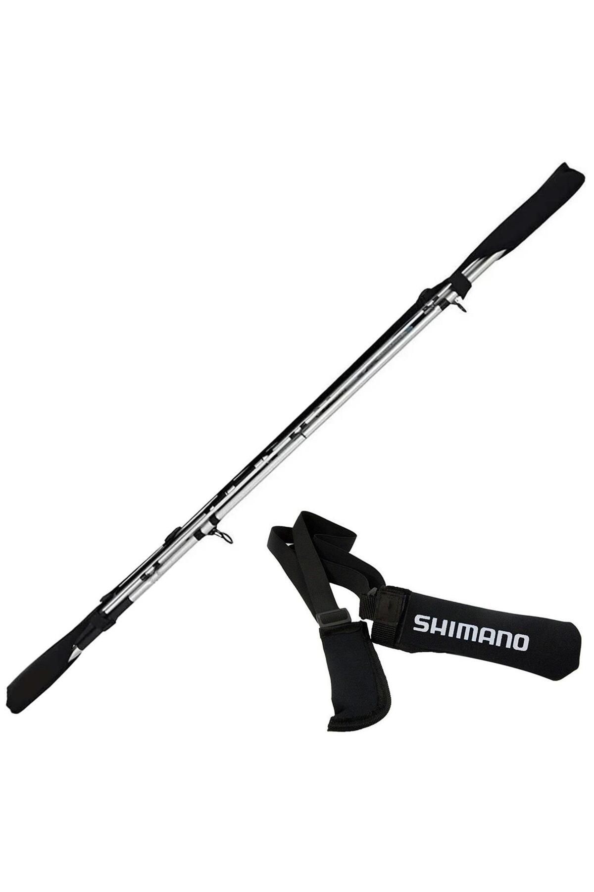 Shimano Neopren Ayarlanabilir Lastikli Kamış Koruma Kılıfı - Lrf
