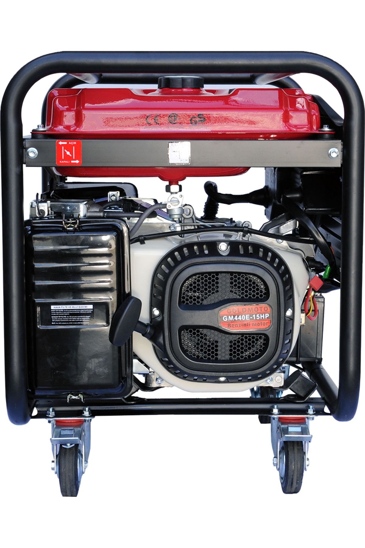 gold moto Pensa Jeneratör PM10BJ Benzinli Jeneratör 10kVA Monofaze Marşlı