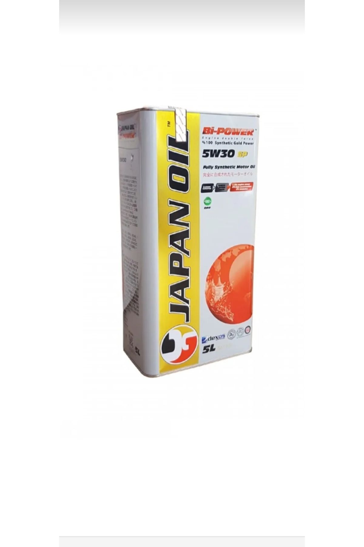 japan OIL 5W40 SP tam sentetik dexos2 motor yağı