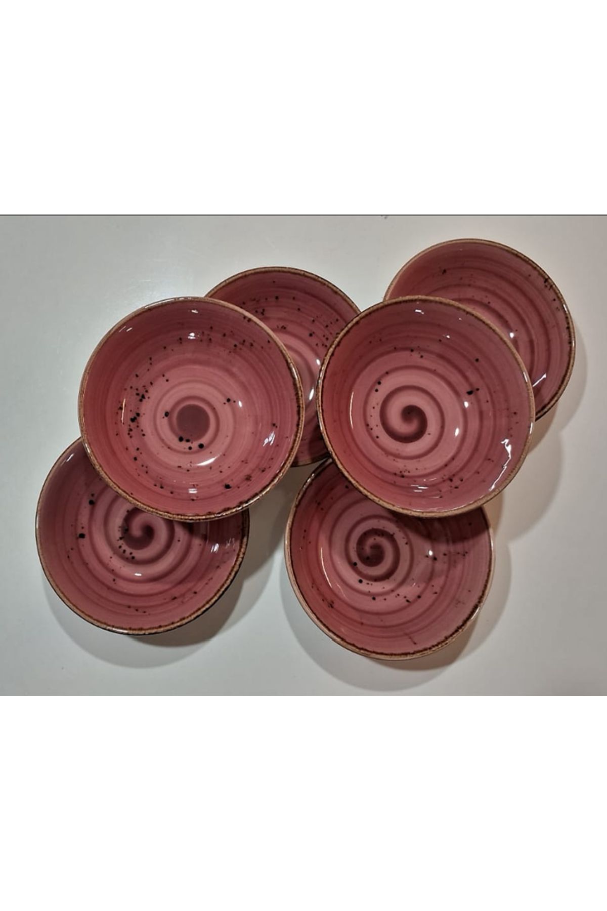 Tulu PEMBE 16 Cm 6 Adet ÇORBA KASESİ