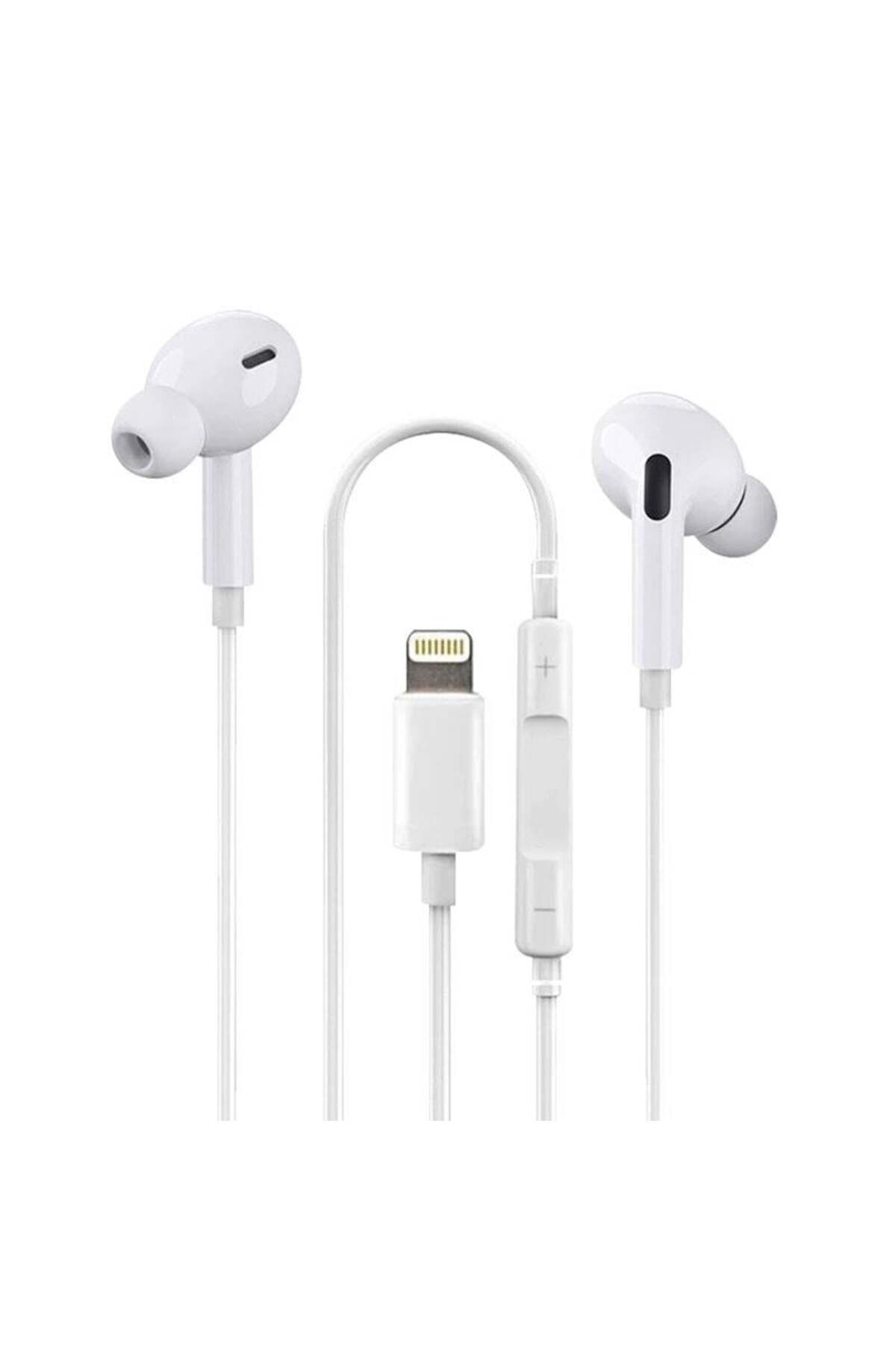 Powermaster PG3-7 Lightning 2 in 1 Ekstra Şarj Girişli Mikrofonlu Kulaklık