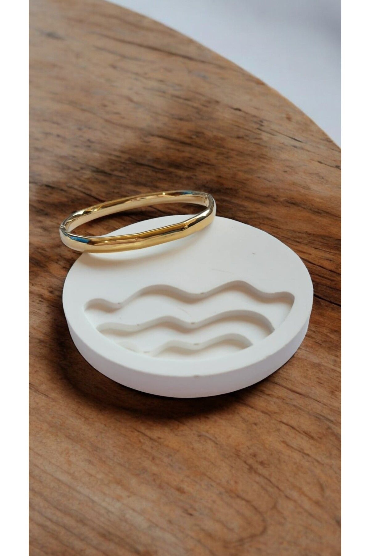 NOVA JEWELLERY Kemik Model Paslanmaz Çelik Kelepçe