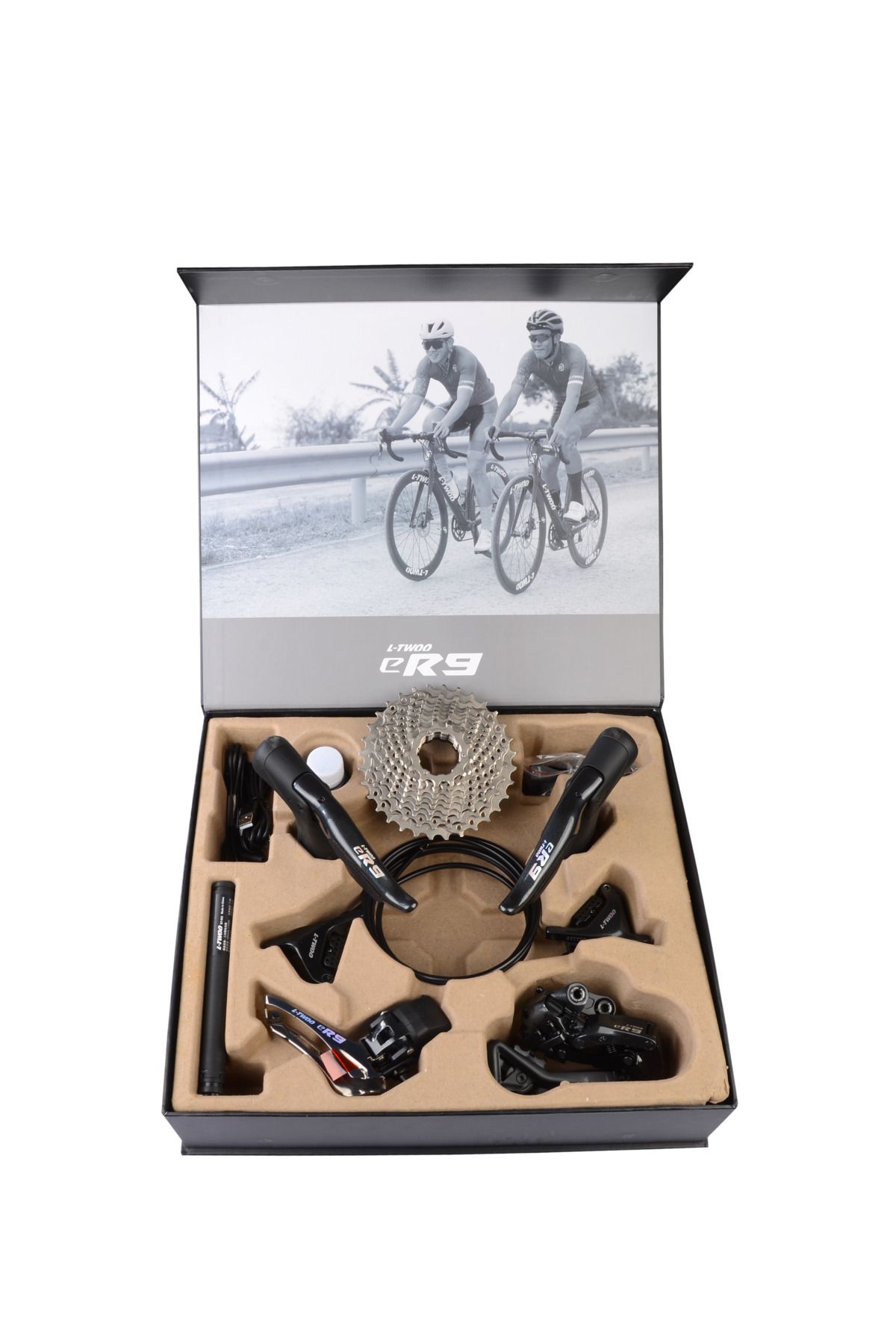 l-twoo Ltwoo Er9 Series Shifter Set Vites Kolu Yol Bisikleti Elektronik Vites Grubu 2x10-12 Vites