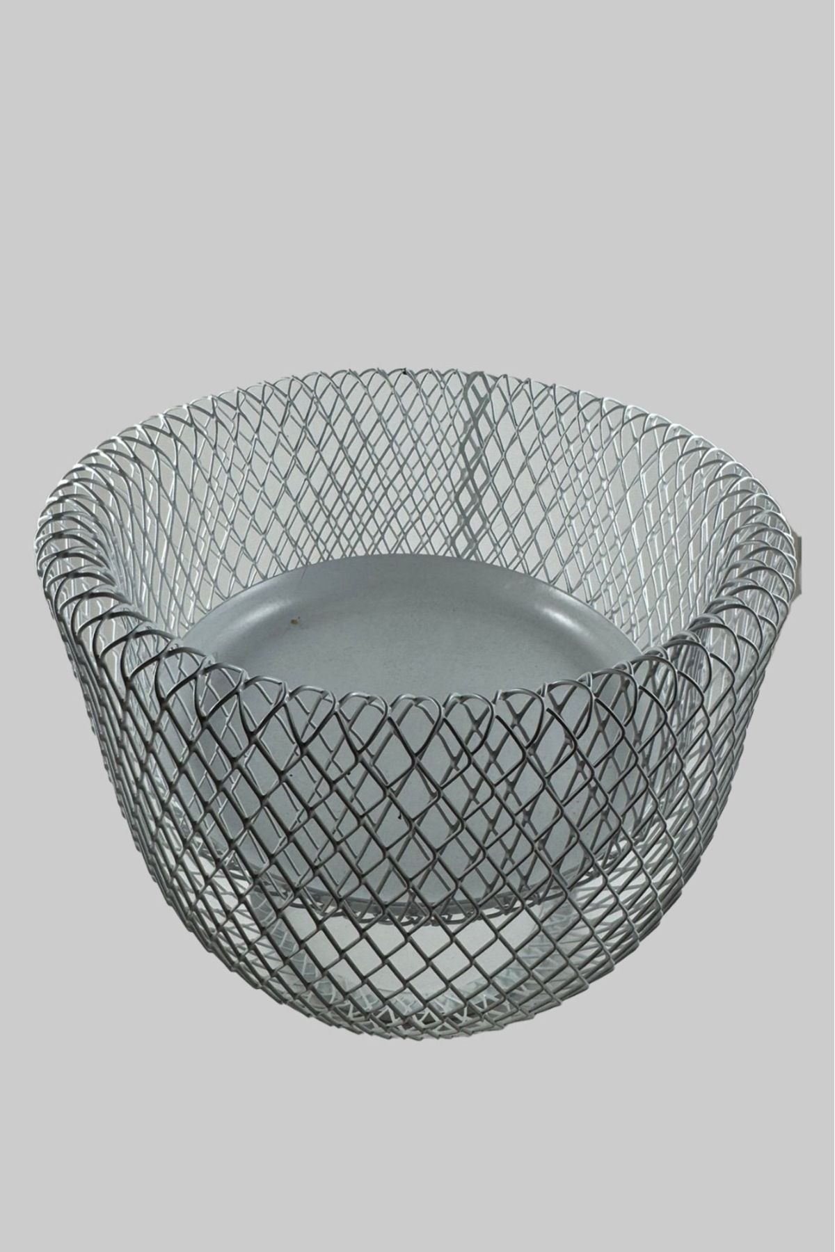 SİHİRLİ AYAKLAR Meyve Sepeti Meyvelik Sebzelik Çok Amaçlı Şık Metal Sepet Dekoratif Organizer Sepet