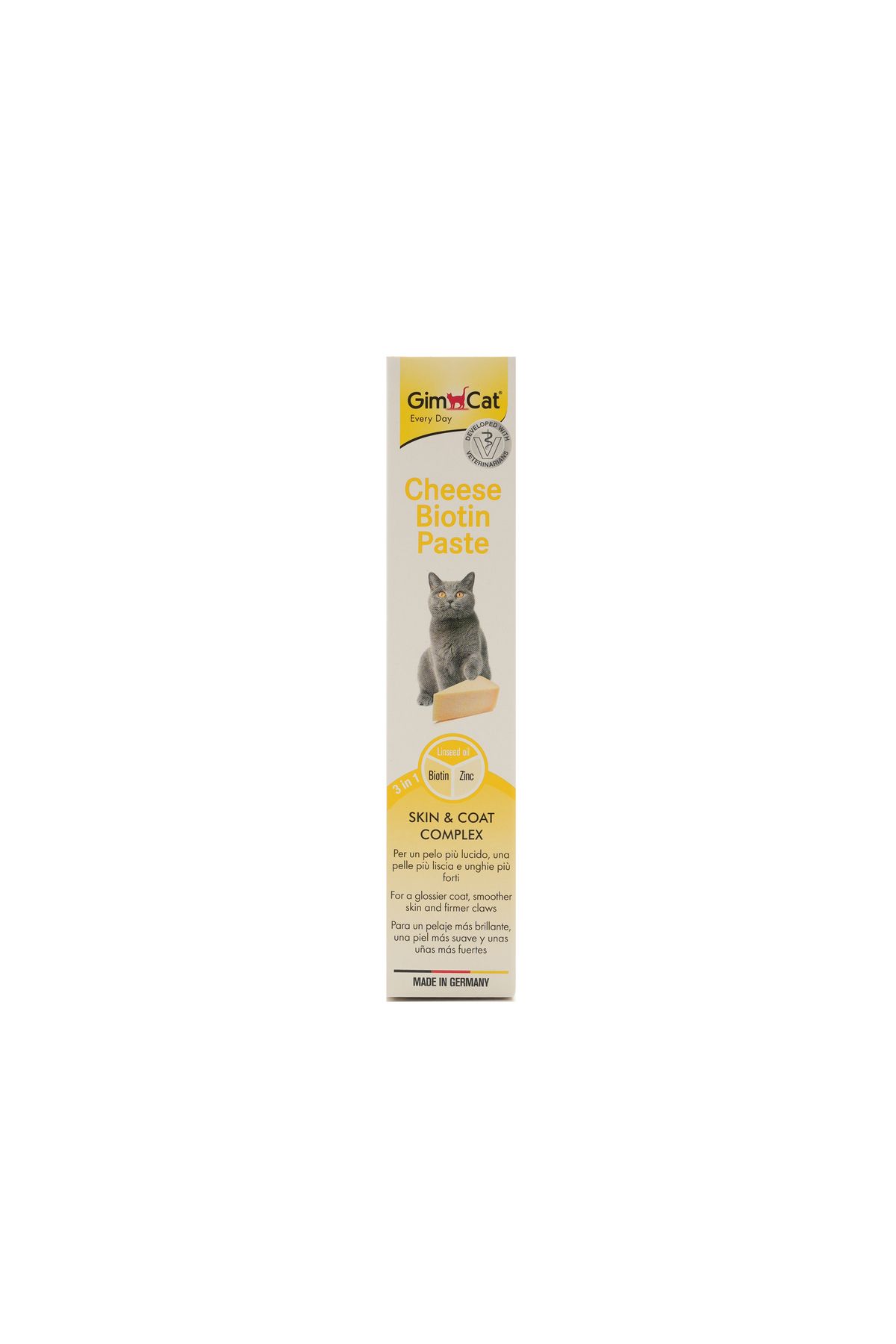 Gimcat Cheese Biotin Paste – Peynirli Biotin Takviyesi – 50 g