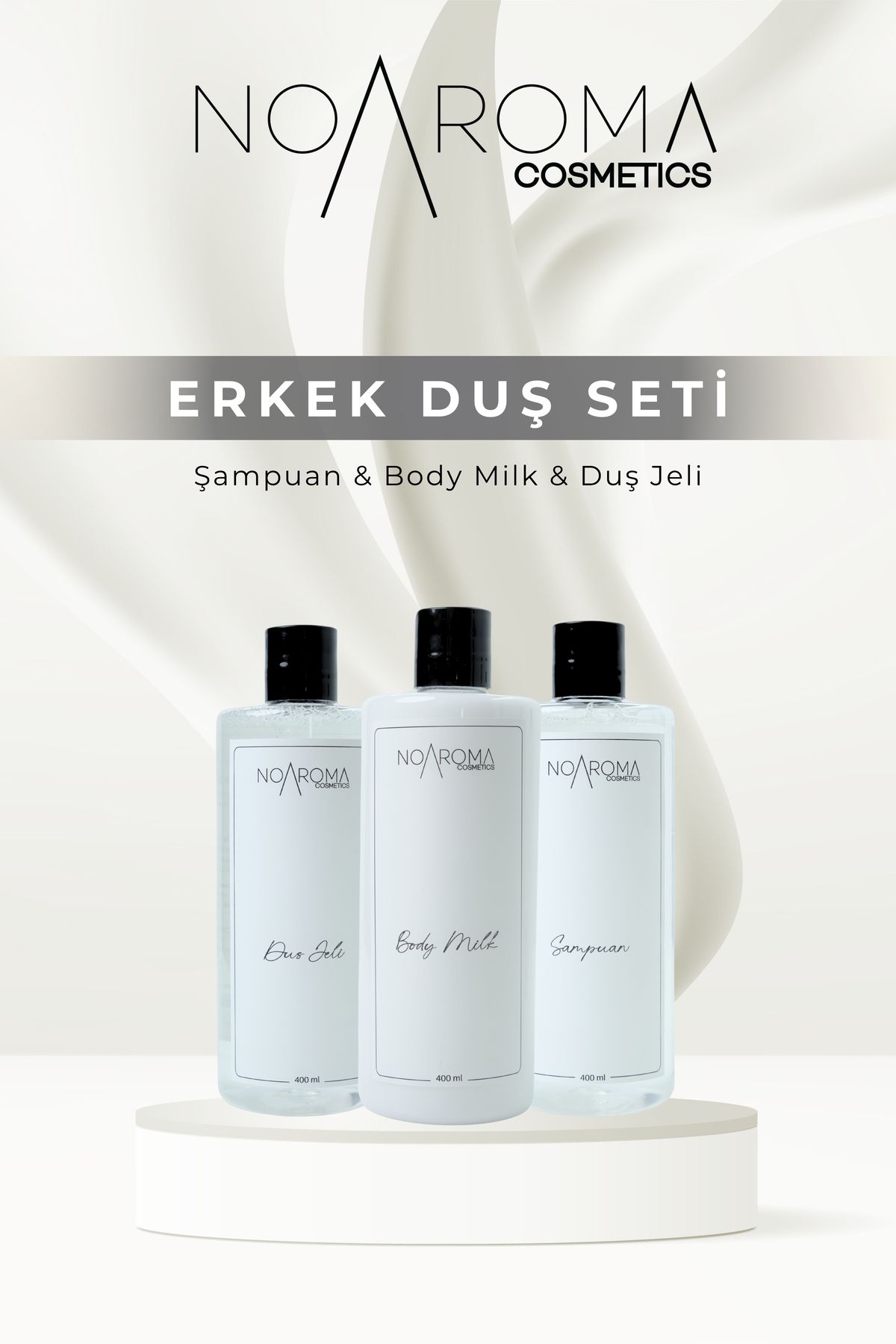 Noaroma 212 HEROES ERKEK PARFÜM KOKULU DUŞ SETİ 400 ML