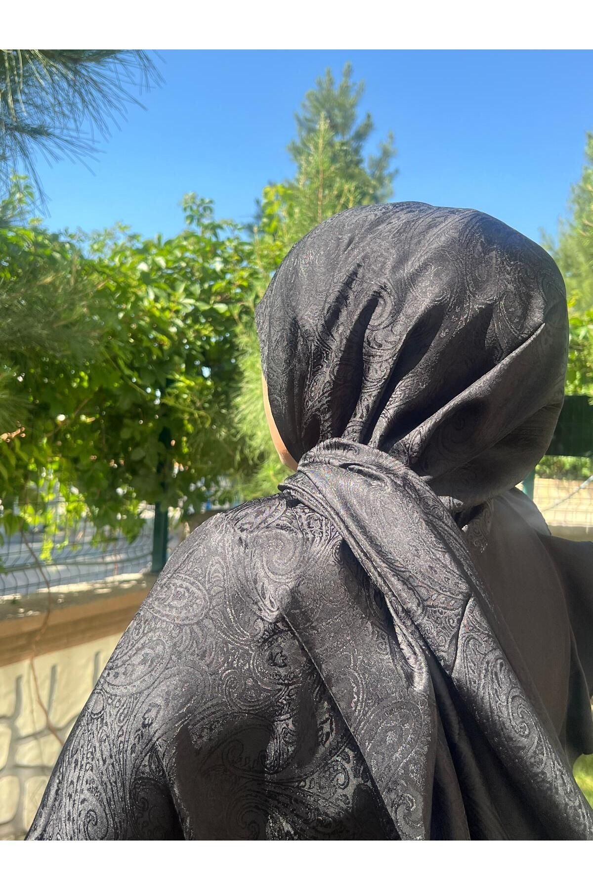 Organic Scarfs Madame Polo- İpeksi Jakarlı Şal