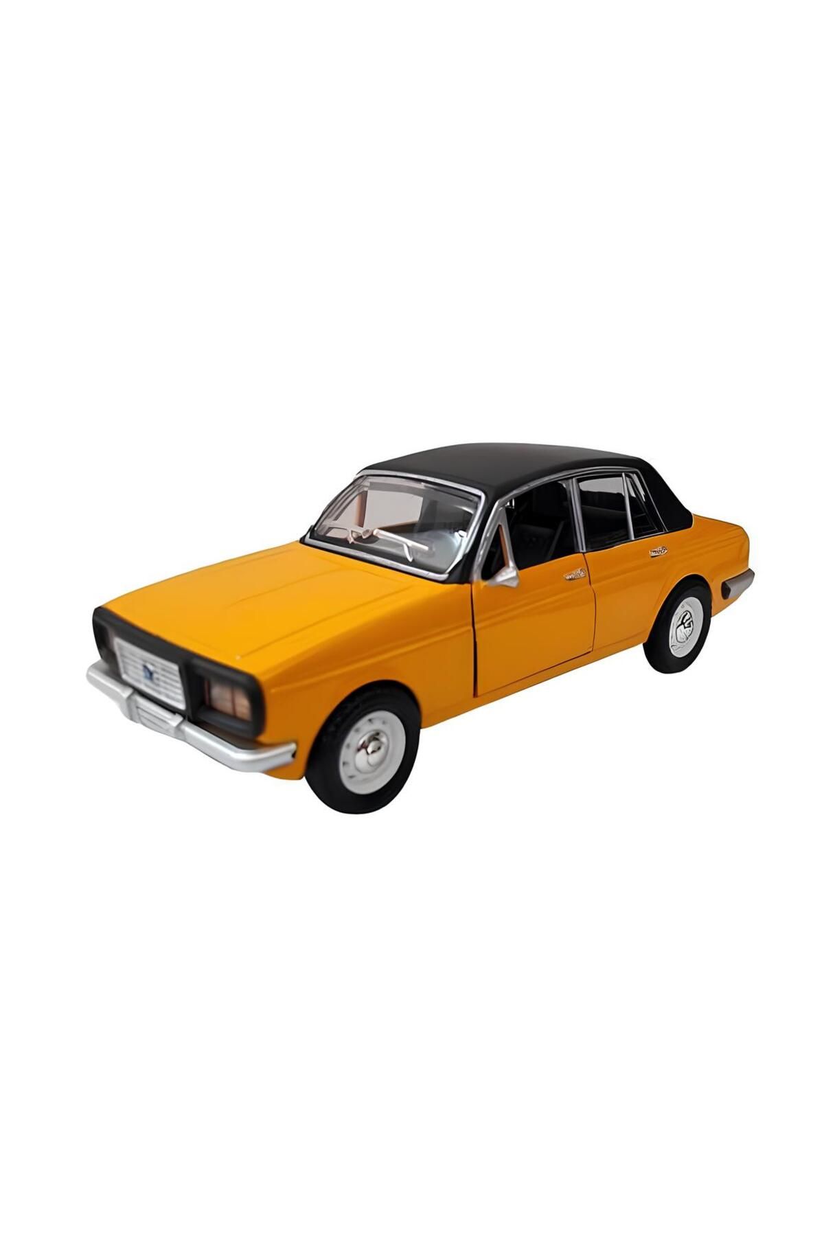 Prlk toys Metal Çek Bırak Anadol Araba Sarı