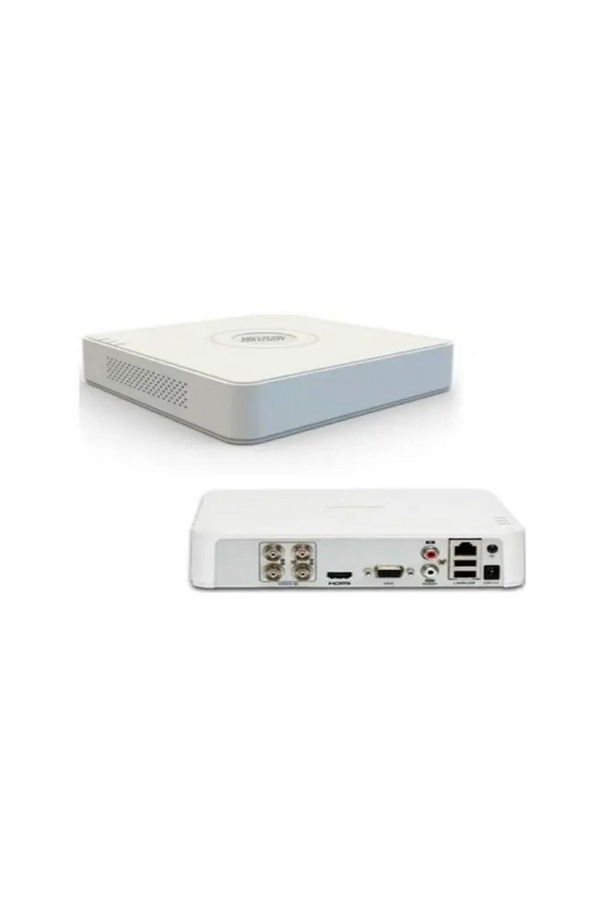 Hikvision DS-7104HGHI-K1(S) 4 Kanal 1xSES 1xHDMI 1xVGA 1xSATA H265+ 1080PLite HD-TVI Dvr Kayıt Cihaz