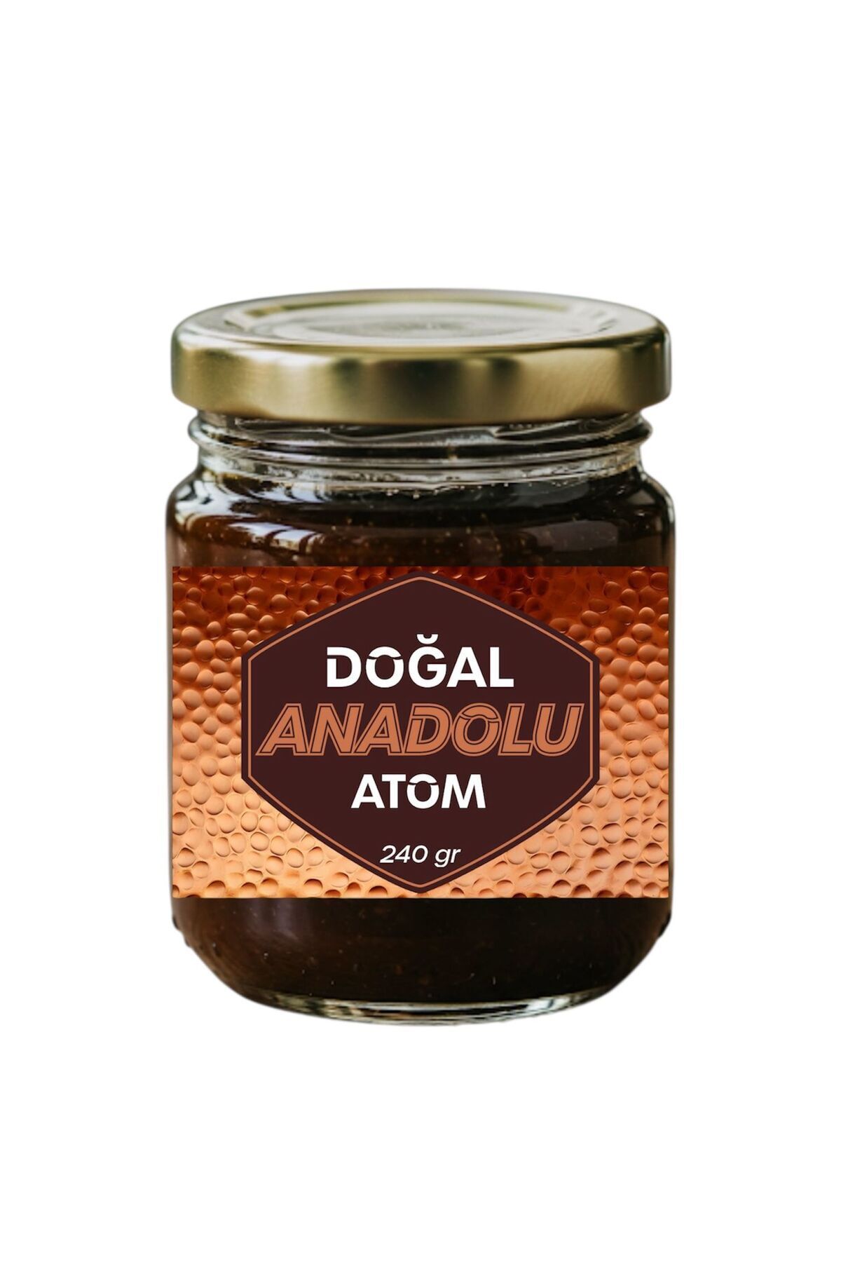 Doğal Anadolu Atom Bitkisel Doğal Macun 1 Kavanoz 240 gr