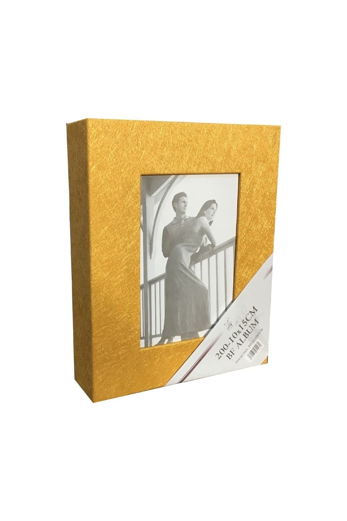 best hediye 10x15cm 200’lük Çerçeveli Vinleks Deri Albüm-ithal