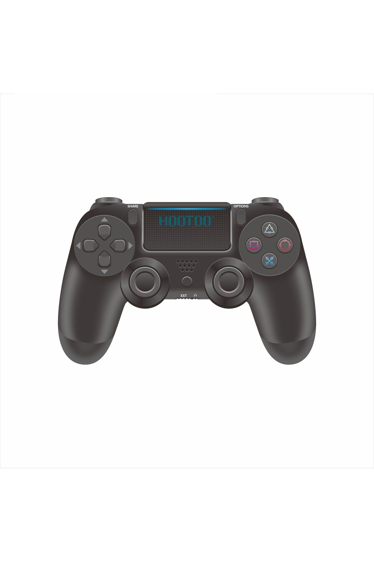 MOOGMAX-HOTO PlayStation 4 Controller - Wireless with Built-in Battery, Microphone, and Headphone Jack, Compatible with Phones via Bluetooth 1