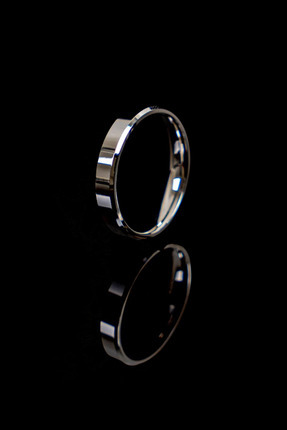 Bora Değerli Madenler 925 Gümüş Alyans, Flat Alyans