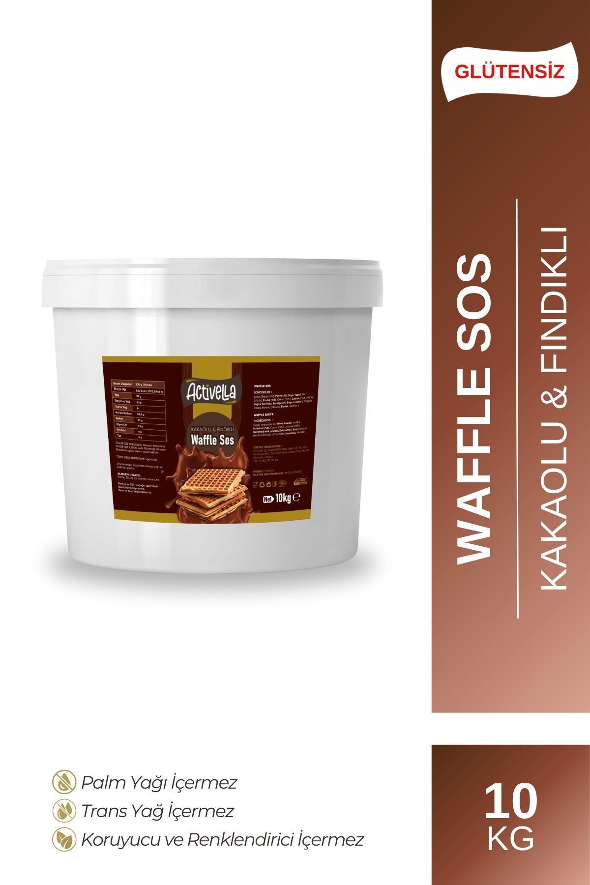 Activella Waffle Sos 10kg