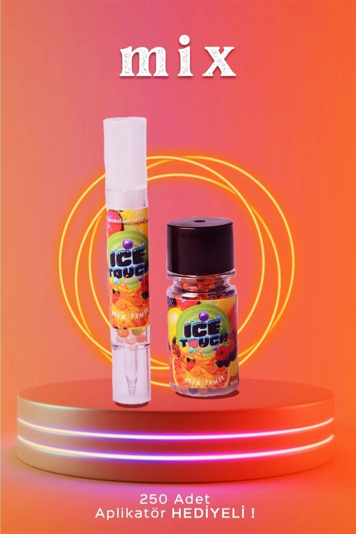 ice touch Mentol Topu Mix Aromalı 250 Adet + Aplikatör Hediyeli