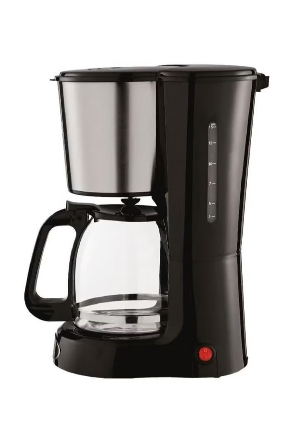 1.5L Coffee Maker, Anti-Drip Function, 900W, Keep Warm Function, Glass Jar, DX3415