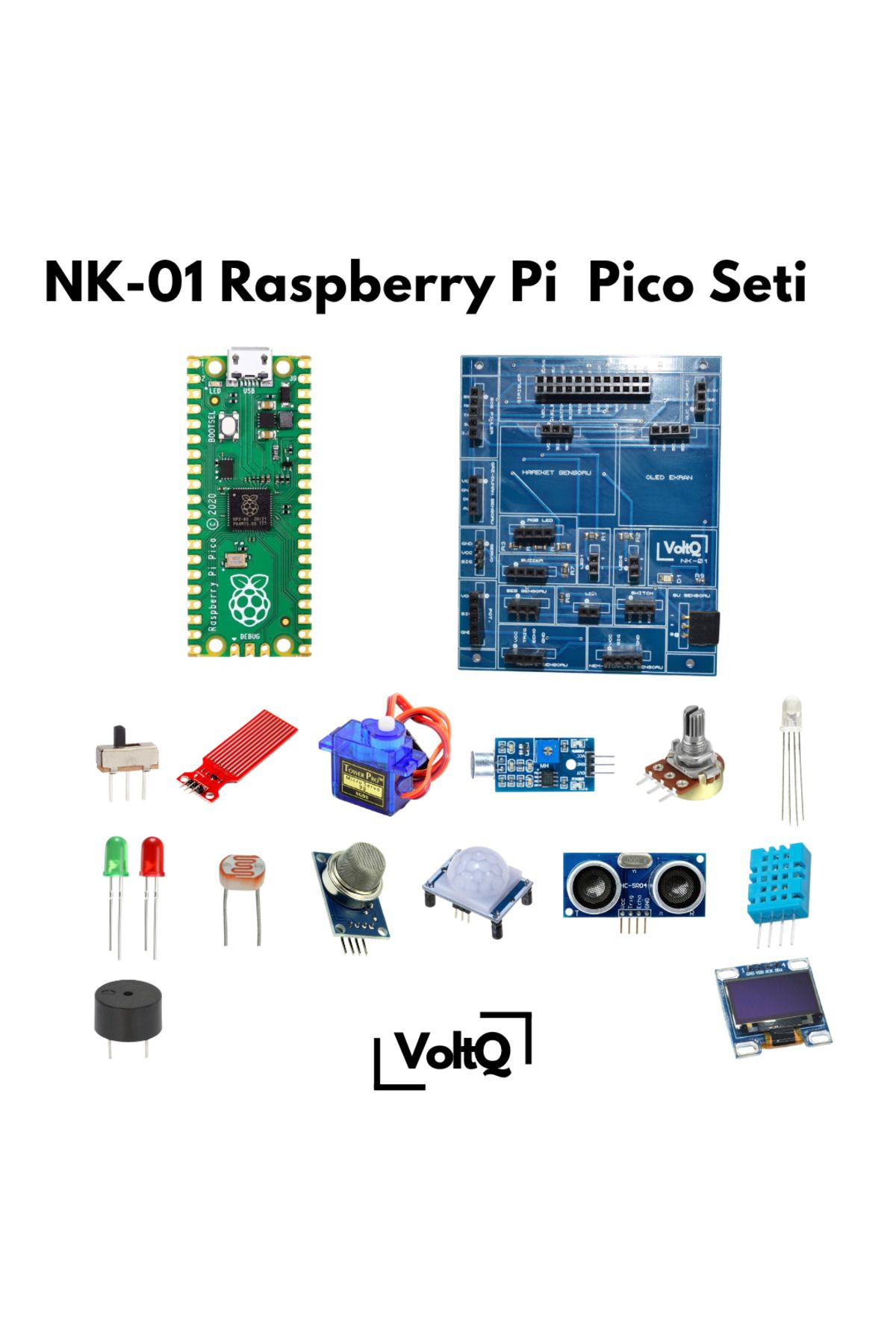 VoltQ NK-01 Uyumlu Raspberry Pi Pico Seti