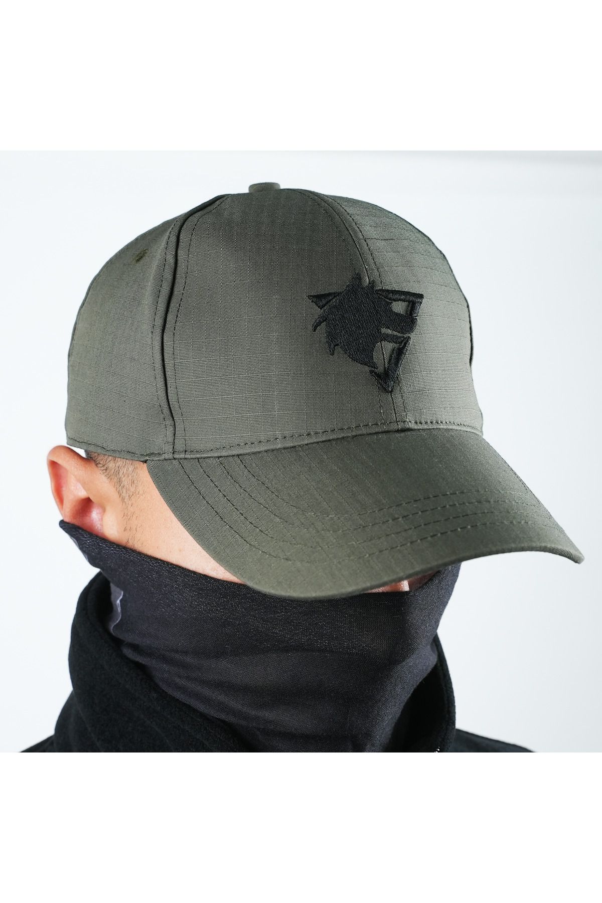 Wolftrap Tactical Kurt Logolu Ripstop Kumaş Haki Şapka
